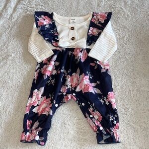 Shein floral one piece